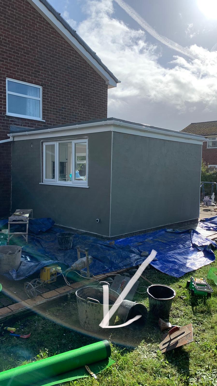 We Specialise in Exterior Plastering (Rendering) - Applying a mix of cement, sand, and water to exterior walls to create a durable and weatherproof finish. 