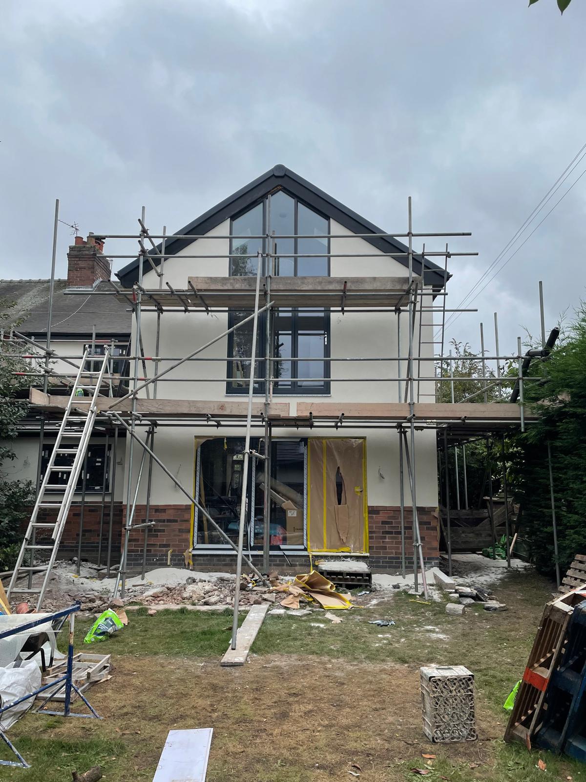 We Specialise in Exterior Plastering (Rendering) - Applying a mix of cement, sand, and water to exterior walls to create a durable and weatherproof finish. 